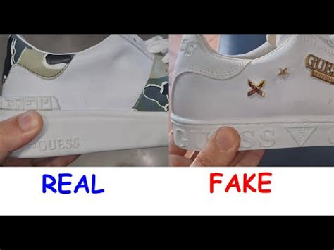 how to spot fake guess shoes|how to check if a guess is real.